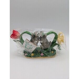 CHARMING TAILS Valentines/Easter Bunny Buddies, - Artist Dean Griff NEW